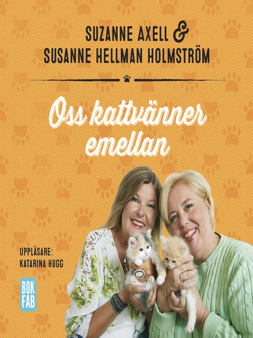 Title details for Oss kattvänner emellan by Susanne Hellman - Wait list